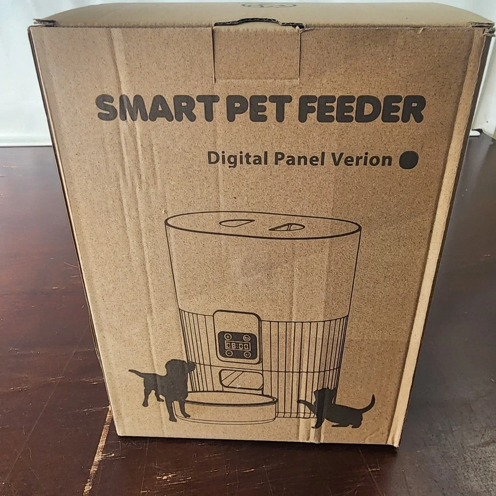 Smart Pet Feeder Cat Dog Digital‎ Panel Verion With Camera
